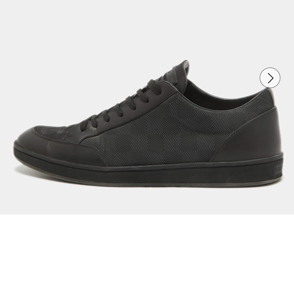 Louis Vuitton - Off Shore Men's Black Sneakers - Size Us 9